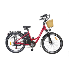 NAKTO City Electric Bicycle Aluminium Alloy Frame 26'' Stroller