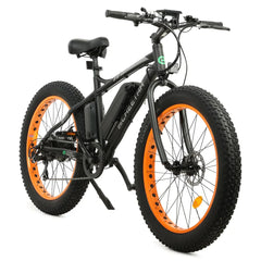 Ecotric Cheetah 26" Fat Tire Electric Bike - Orange