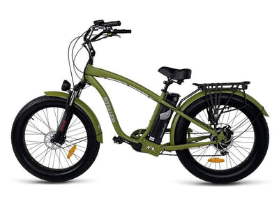 AMERICAN ELECTRIC STELLER 2021 CROSSBAR FAT TIRE BEACH CRUISER- 48V 15AH 750W