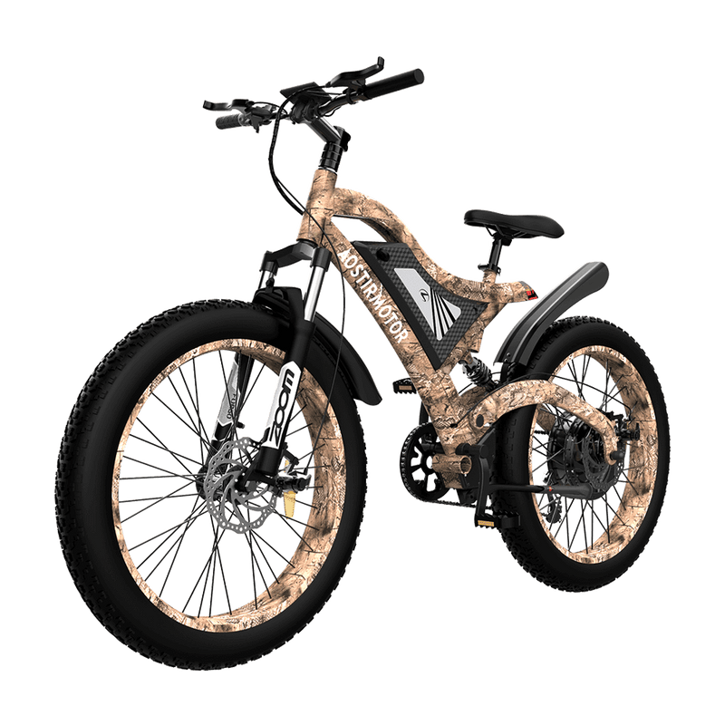 Aostirmotor Snakeskin Grain Mountain EBike S18-1500W