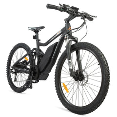 Ecotric Tornado Full Suspension MTB Electric Bike - Matte Black